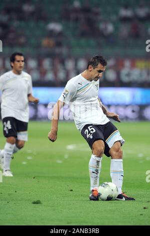 Mailand, Italien, 09. September 2011,'' San Siro Stadion, schweren Fußball-Meisterschaft ein 2011/2012, AC Mailand - SS Lazio: Miroslav Klose in Aktion während des Spiels Stockfoto