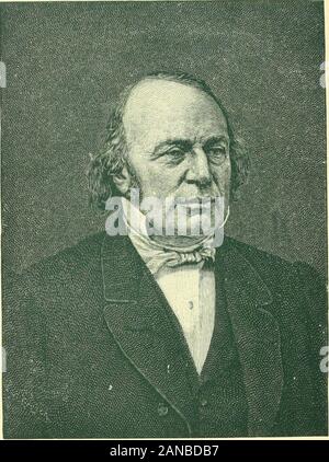 Das Ridpath Bibliothek von universal literatureA biographische und bibliographische Übersicht der bedeutendsten Autoren der Welt. LOUIS J.R. AGASSIZ. AGASSIZ, Jean Louis Rodolphe, eine celebrat-ed-schweizerisch-amerikanischen Naturforscher und Autor, geboren atMotier, Schweiz, 28. Mai 1807 starb; am Cam-bridge, Mass., 14. Dezember 1873. Vor comingto Nordamerika, 1846, zeichnete er sich hatte himselfby seine Forschungen in verschiedenen Abteilungen der naturalhistory und Wissenschaft, insbesondere durch seine großen Werke, auf Französisch geschrieben, auf Fossile Fische und auf theGlaciers der Alpen. Gegen Ende 1847 die wissenschaftliche Schule an der Kurvenscheibe Stockfoto