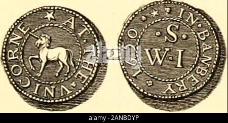 Die Geschichte der Banbury: inkl. reichhaltigen Historischen und antiquarischen Bekanntmachungen der Nachbarschaft. m. ae: js Der coeporation Fi § 2 BANBURT STADT SEAi, 13. Stockfoto