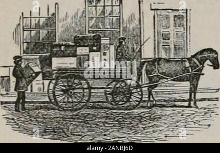 McKenney's Pacific Coast Verzeichnis für.. . 700 Kalifornien - Sacrame Num. SACRAMENTO TRANSFER CO. Immer OH HAND Gepäck Hotels auch jede Teil der Stadt. Gepäck gelagert und ausgeliefert, ohne Aufpreis. Öffnungszeiten: 5:30 a.m. zu 9 S. M. KINGSBURY & Co, Inhaber. Büro 530 K Street. Die LANDWIRTE FEED STABIL, Stockfoto