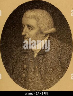 Leben und Kunst von Joseph Jefferson, zusammen mit einigen seiner Vorfahren und der Jefferson Familie der Akteure. Bundeskanzler Camden und Lord Chief Justice Mansfield, WilliamHogarth und Charles Churchill, Edmund Burke und Edward Gibbon. hörte er Goldschmiede Kind - wie Lachen und Dr. Johnsons gruffapplause. Er sah den höfischen Sarkasmus Funkeln in Horace Walpoleseyes, und streich Bebende auf Selwyns Lippe. Er erkannte thequaint Abbildung von Sir Joshua Reynolds in den Feldern und die brillante, gemütliche Gesicht von Thomas Gainsborough in der Grube. Und vor allem, er trat die gleiche Stufe mit der englischen Roscius Stockfoto