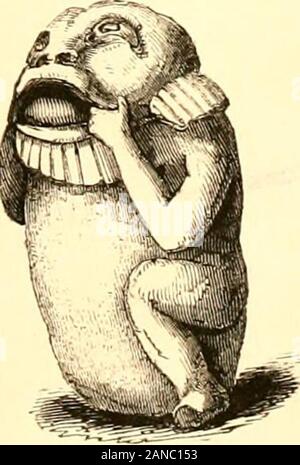 Die Geschichte der Banbury: inkl. reichhaltigen Historischen und antiquarischen Hinweise auf die Nachbarschaft. Abb. 6. JEOTESQUE FIGUEE ÜBERRESTE DER EHEMALIGEN KIRCHE VON BANBURY. (Siehe Seite lo -^.) Stockfoto