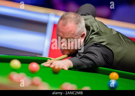 LONODN, VEREINIGTES KÖNIGREICH. 16 Jan, 2020. John Higgins und Ali Carter während Dafabet Masters Meisterschaften - Tag 3 im Alexander Palace am Donnerstag, 16. Januar 2020 im LONODN ENGLAND. Credit: Taka G Wu/Alamy leben Nachrichten Stockfoto