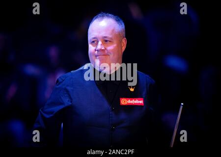 LONODN, VEREINIGTES KÖNIGREICH. 16 Jan, 2020. John Higgins und Ali Carter während Dafabet Masters Meisterschaften - Tag 3 im Alexander Palace am Donnerstag, 16. Januar 2020 im LONODN ENGLAND. Credit: Taka G Wu/Alamy leben Nachrichten Stockfoto