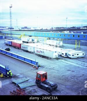 Hafen von Tyne Car Ferry Terminal, North Shields, Newcastle, Tyne und Wear, England, Großbritannien Stockfoto