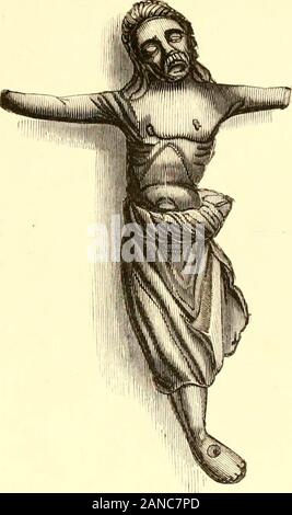 Die Geschichte der Banbury: inkl. reichhaltigen Historischen und antiquarischen Hinweise auf die Nachbarschaft. Abb. 1: CBUCIFIS FODND AUF DER WEBSITE VON ST JOHNS HOSPITALActual Größe., Stockfoto