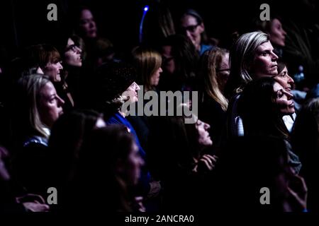 New York, Vereinigte Staaten. 15 Jan, 2020. Teilnehmer der Frauen für Mike am 15. Januar 2020 in New York City, New York. Credit: Foto Access/Alamy leben Nachrichten Stockfoto