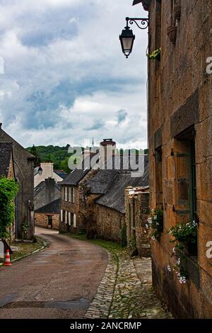 Frankreich, Bretagne, Daoulas, Abbaye de Daoulas, Gärten, Arzneimittel, Gärten, Kräuter, Blumen, Garten, Ruinen, Stockfoto