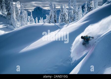 Carl Jonson, Mt. Baker, WA Stockfoto