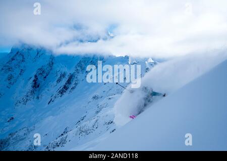 Carl Jonson, Mt. Baker, WA Stockfoto