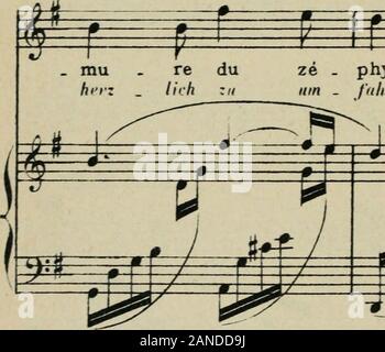 50 mélodies: chant et piano. Zé - phyr. ähm - Ja/in. m^{7 N&gt; 4JJ^/i^^