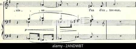 Abraham: Poème lyrique en trois Actes de René Fauchois. Tun/ce m 21 Cl. 0 r r Hf p^-g-Mf^^ Dou-ce, Péné. lo pe, a-vec Mille ses, Les re. ^ hh Ru. "P = ¥ É ^^ TTT&f feé s = s;) Cl. poe-se!.. Ils an. J j g j y i J - Jr m^^ feà^t =^^/:^^^ ÊÊ.*N^J i 1 J&gt; J 1 l "r&gt;^PH&gt;&gt;^p^CI. Zehn. Dent, Abs. mi Les ri.m f m-i jtj -^ res et les Jeux, 1 Quel le Choi --à È È^^ à P^W[ r-r-r-j m p f: Ein^^^. 2i, 2H 22 ALKANDRE Allegro. W =^= f-f-HÎ 4 iSj! f-f Pi, j j s ils Le te Îr "très, Comme s riaient de leurs pro près Ein.ce.Allegro. J = 132 FF = F? I^ri T^: § */ # * - r t&gt; V i,?*-* Stockfoto