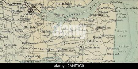 Den östlichen Grafschaften; ihre Wasserstellen, Dom Städte und andere Orte von Interesse, zusammen mit den Ansätzen von LondonMaps und Plänen von Bartholomäus. Fe?&gt; fcj^ | bl £^ ul-;: i1 i&gt; pvs* £^,. 37™? Mtiimlxale, srLLM/Hoi gut K J, //, tF online ss/L^^/" | ^v^ Qf^ jp/w p^^^^^^^^^m^^m ^.^^a-JSMoplaiiA J2),&gt; ?:}: &gt;&gt;,, --*-- RIYE. S-- THAMES fallows ^ ^-^??. ffr 7 Stockfoto