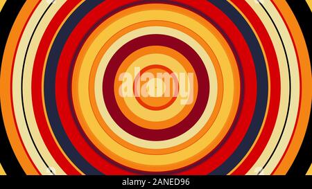 Bunter Kreis mit hypnotisch rotierenden Bewegung, Computer generiert. 3D-Rendering des Abstrakten vortex Hintergrund Stockfoto