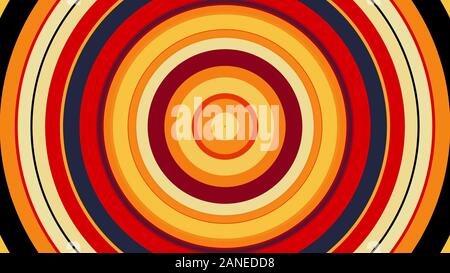 Bunter Kreis mit hypnotisch rotierenden Bewegung, Computer generiert. 3D-Rendering des Abstrakten vortex Hintergrund Stockfoto