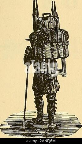 Ein Handbuch der fotografischen Chemie, theoretische und praktische. SCOVILLS AMATEUR SPEZIALITÄTEN.. Die SCOVILL Tragbare chemische Platte Qotfits für AMATETTES, Stockfoto