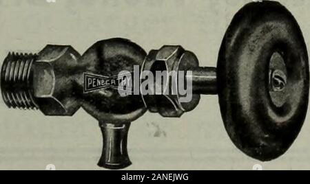 Hardware merchandising September-dezember 1911. Dampf anzeigen Stockfoto