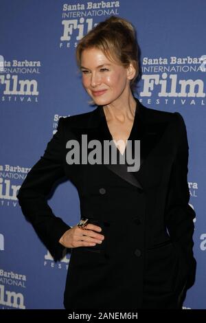 Santa Barbara, CA. 16 Jan, 2020. Renee Zellweger nimmt die Amerikanische Riviera Award auf der 35. jährlichen Santa Barbara International Film Festival am Arlington Theater am Januar 16, 2019 in Santa Barbara, CA. Credit: cra Sh/Image Space/Medien Punch/Alamy leben Nachrichten Stockfoto