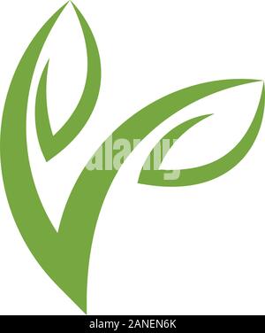Vegan Vektor icon Abbildung Design Template Stock Vektor