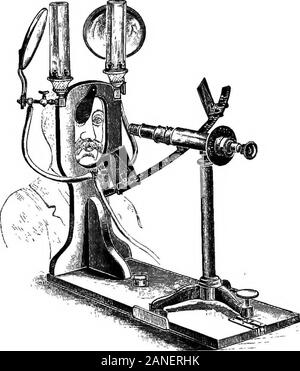 Eine bebilderte Medizinische encyclopaedic dictionaryBeing ein Wörterbuch der technischen Begriffe von Schriftstellern auf die Medizin und die Sicherheiten, die in der Lateinischen, Englischen, Französischen und Deutschen Sprachen. s. Gen., - oseos (-). Fr., Augenchirurgischer m^lanose. 1. Die Bildung einer ophthalmomelanoma. [L, 50 a, 14).] 2. Siehe Ophthalmomelanoma. OPHTHALMOMETER, n. Cf-tha^l-mos^Men-u^r. Fromo^ iSnAfid;, das Auge, und ifiirpov, einer Maßnahme. Fr., ophthalmomMre. Ger., O., Augenmesser. 1. Ein Instrument erfunden von Petit formeasuring Fsme-Kapazität der anterioren und posterioren Kammern des Auges. 2. Ein Instrument zur Abschreckung Stockfoto