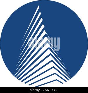 Pyramide Symbol Vektor illustration Design Stock Vektor