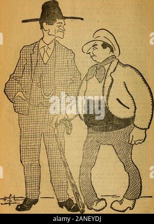 Serafín el pinturero : o, contra el querer no hay razones . ACA.—Manda. LUCIO.—Hoy es día grande para mí. CARRACA.—Güeno está. LUCIO.—Arrea y tráete cuatro docenas de farolitos verbeneros pa ador-nar el patio. LEONCIO.—No hace falta, que los tengo yo en casa. LUCIO.—Entonces, arquílate un manubrio, cómprate cinco kilos de pas-tas varías, seis docenas de pasteles y encarga un pellejo de vino den cá Ci-priano. Le dices que lo mande del blanco ajerezao, que es el que me gusta. CARRACA.—(Tendiendo la mano.) Efertivo metálico. LUCIO.—(Sacando un billete de su cartera^ Ahí van diez duros. LEONCIO.—( Stockfoto