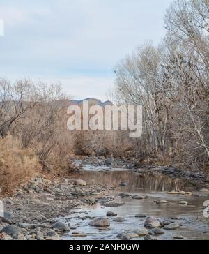 West Clear Creek in Camp Verde, Yavapai County, Arizona, USA Stockfoto