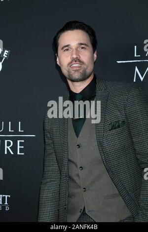 Los Angeles, CA. 16 Jan, 2020. Brett Dalton in der Ankunftshalle für das letzte volle Messen Premiere Arclight Hollywood, Los Angeles, CA 16. Januar 2020. Credit: Priscilla Grant/Everett Collection/Alamy leben Nachrichten Stockfoto