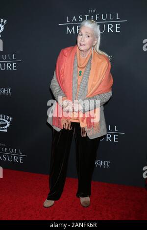 Los Angeles, CA. 16 Jan, 2020. Diane Ladd in der Ankunftshalle für das letzte volle Messen Premiere Arclight Hollywood, Los Angeles, CA 16. Januar 2020. Credit: Priscilla Grant/Everett Collection/Alamy leben Nachrichten Stockfoto