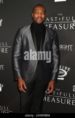 Los Angeles, CA. 16 Jan, 2020. Ser 'Darius Blain in der Ankunftshalle für das letzte volle Messen Premiere Arclight Hollywood, Los Angeles, CA 16. Januar 2020. Credit: Priscilla Grant/Everett Collection/Alamy leben Nachrichten Stockfoto