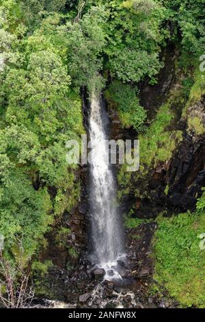 Lealt fällt in der Nähe von Staffin auf trotternish Küste, Isle of Skye, Schottland Stockfoto