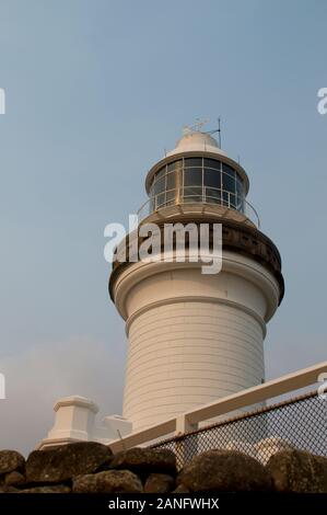 Die schönen Leuchtturm von Cape Byron bei Sonnenuntergang Stockfoto