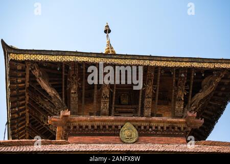 Changu Narayan Tempel im Tal von Katmandu, Nepal Stockfoto