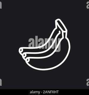 Obst Symbole, Vektor Symbol der Lebensmittel Zeichen Stock Vektor
