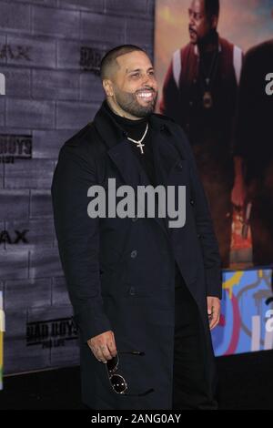 Januar 14, 2020, Los Angeles, CA, USA: LOS ANGELES - Jan 14: Nicky Jam bei den ''Bad Boys for Life'' Premiere auf der TCL Chinese Theater IMAX am 14. Januar 2020 in Los Angeles, CA (Credit Bild: © Kay Blake/ZUMA Draht) Stockfoto