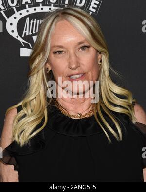 Januar 16, 2020 Hollywood, CA, USA: Parky Fonda nimmt am Straßenrand Attraktionen''' der letzten vollständigen Messen'' Premiere Arclight Hollywood. (Bild: © Billy Bennight/ZUMA Draht) Stockfoto