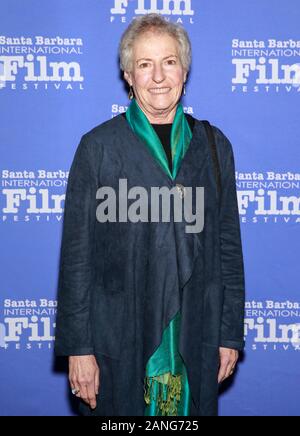 Santa Barbara, CA - Jan 16, 2020: Gail Osherenko besucht die amerikanische Riviera Award ehrt Renee Zellweger während der 35Th Santa Barbara Internation Stockfoto