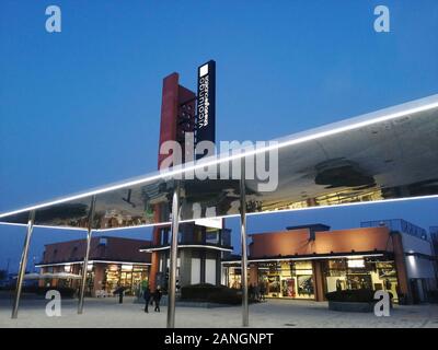 Italien, vicolungo Einkaufszentrum Stockfoto