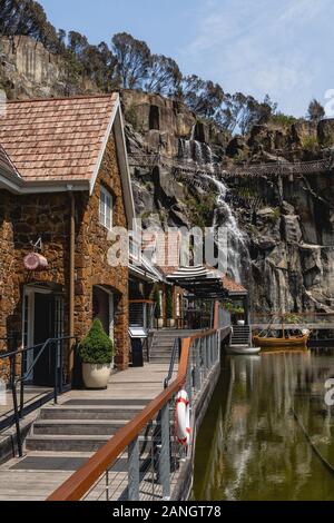 Launceston, Tasmanien - 3. Januar 2020: Die Penny Royal, Launceston. Stockfoto