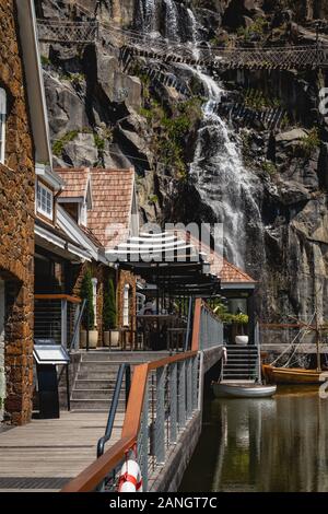 Launceston, Tasmanien - 3. Januar 2020: Die Penny Royal, Launceston. Stockfoto