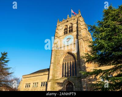 Kathedrale-Kirche von Str. Peter Bradford West Yorkshire England Stockfoto