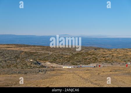 See in den Bergen Serra da Estrela. Portugal Stockfoto