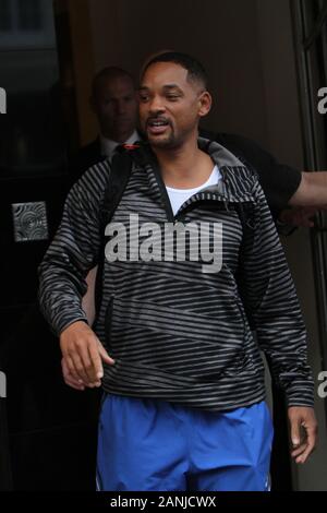 Will Smith clarages London 05/08/2016 (Bild © Jack Ludlam) Stockfoto