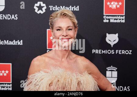 Alcobendas, Spanien. 16 Jan, 2020. Belen Rueda besucht die Feroz Awards 2020 am Teatro Auditorio Ciudad de Alcobendas in Alcobendas. Credit: SOPA Images Limited/Alamy leben Nachrichten Stockfoto