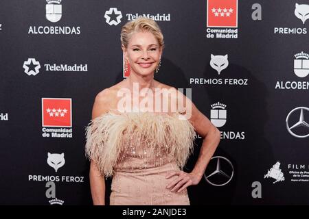 Alcobendas, Spanien. 16 Jan, 2020. Belen Rueda besucht die Feroz Awards 2020 am Teatro Auditorio Ciudad de Alcobendas in Alcobendas. Credit: SOPA Images Limited/Alamy leben Nachrichten Stockfoto