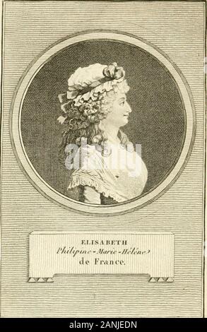 Protokoll des Bourbonen, Contenant des Details historiques sur la Journée du 10 Aôut 1792, Les évenemens qui ont précéde, accompagné et Suivi le jugement de Louis XVI; les Protokoll de Marie-Antoinette, de Louis Philippe d'Orléans, d'Elisabeth, et de plusieurs particularités sur la Maladie et la mort de Louis-Charles, Fils de Louis XVI. Du jugement prononcécontre Lui. "Le Tribunal, unanime daprès La déclaration du Jury, wichtige que Louis-Philippe-Joseph Egalité, ci-devantdOrléans, et Anne-Pierre Coustard, ex-deputé à laconvention nationale, sind convaincus dêtre Les auteursou Mittaetern de la Cons Stockfoto