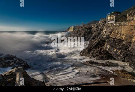 Bogliasco Genova Stockfoto