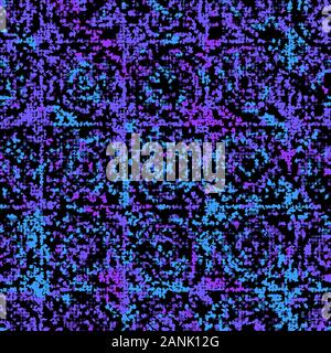 Funky ombre hippy 60 s surreale grafische Muster Stock Vektor