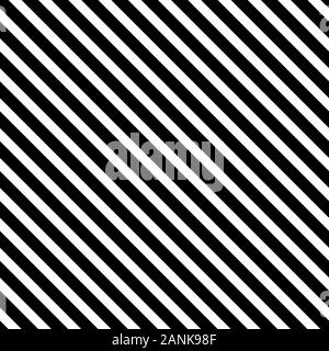Schwarze und weiße diagonale Streifen vector Hintergrund Stock Vektor