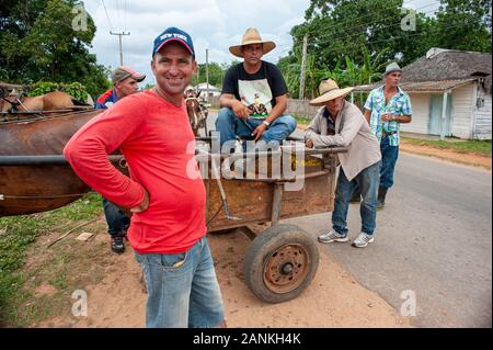 Street Scene. El Cayuco, Pinar del Río, Kuba. Stockfoto